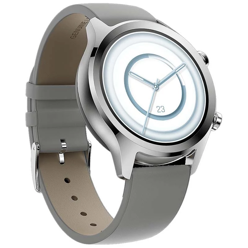 TicWatch C2 Plus smartwatch platino NFC GPS AMOLED 1,3