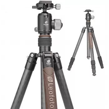 Leofoto Urban LX-284CT trípode de viaje de fibra de carbono con rótula XB-38