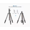 Leofoto Urban LX-284CT trípode de viaje de fibra de carbono con rótula XB-38