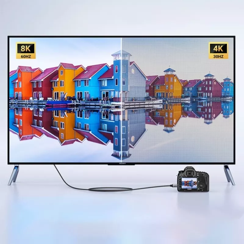 UGREEN HD163 cable mini HDMI a HDMI 8K 2m negro