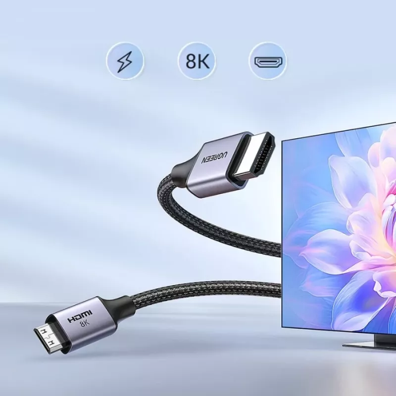 UGREEN HD163 cable mini HDMI a HDMI 8K 2m negro
