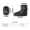 Naturehike Goose Down botas de caña NH18S023-T negro Medium