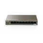 Tenda TEF1109P-8-102W Switch de sobremesa PoE de 9 puertos con 8 puertos PoE+, presupuesto 102W, 10/100 Mbps