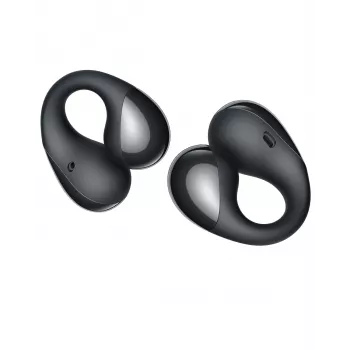 Soundpeats PearlClip Pro Auriculares True Wireless open-ear clip-on con AI ENC, Bluetooth 5.3, 32h de batería, IPX4, negro