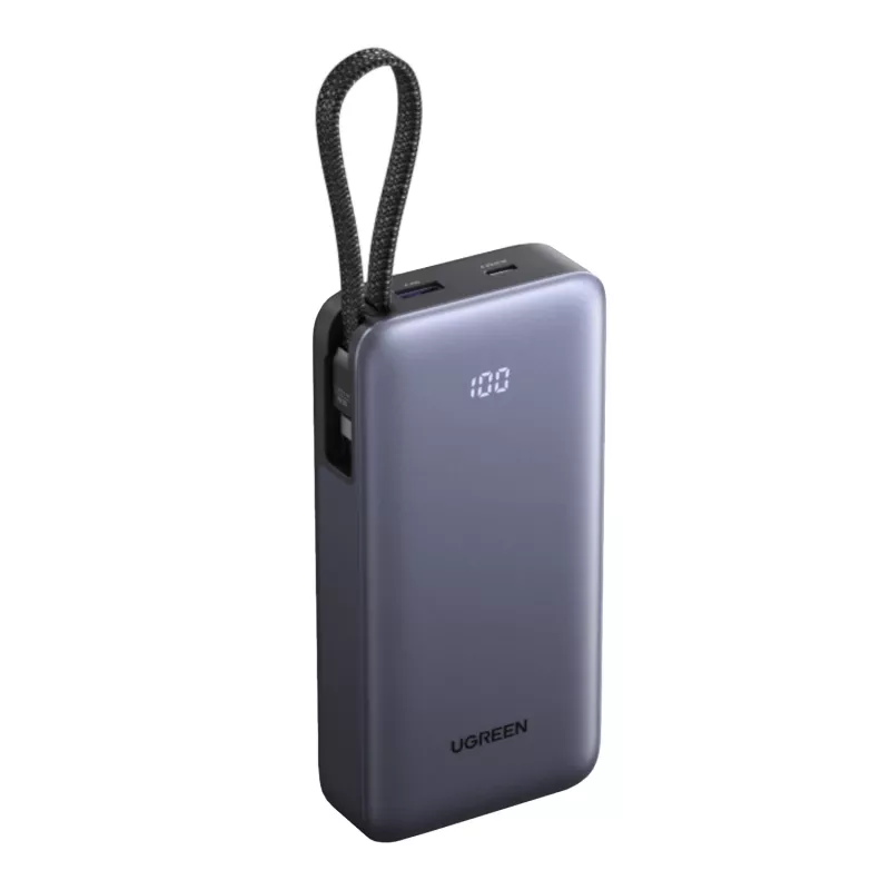 UGREEN PB537 Batería externa 20000 mAh 55W gris