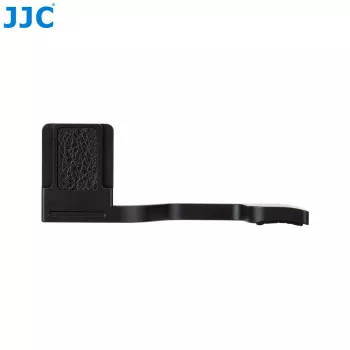 Reposapulgares JJC TA-XT50 para Fujifilm X-T50 – aleación de aluminio, montaje en zapata, Negro