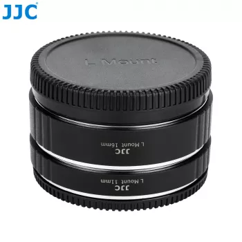Juego de tubos de extensión macro JJC AET-LS(II) para L-Mount con autofoco 10mm y 16mm