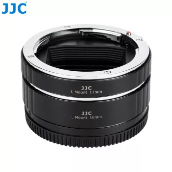 Juego de tubos de extensión macro JJC AET-LS(II) para L-Mount con autofoco 10mm y 16mm