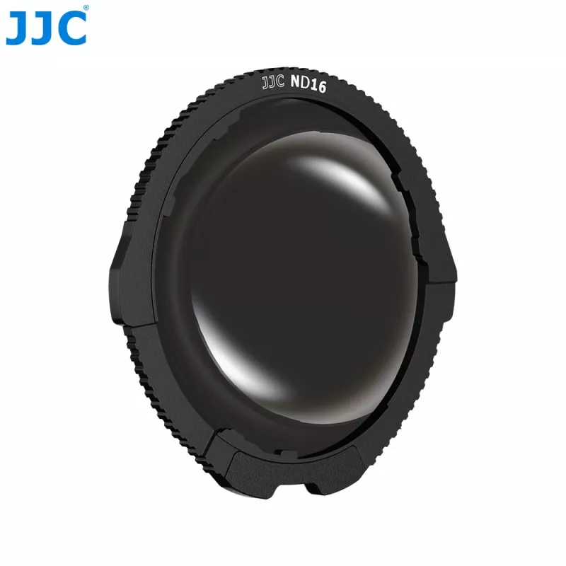 Pack de 2 filtros de densidad neutra ND16 JJC TLP-X5ND16 para Insta360 X5 – cristal templado, multicapa, reducción de luz de 4 pasos