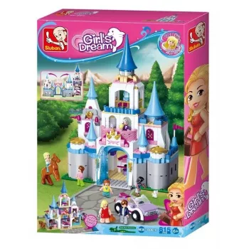 Sluban Girls Dream Castle Set de construcción de 815 piezas