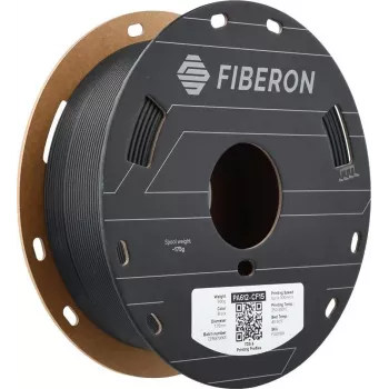 Polymaker Fiberon PA612-CF15 Filamento para impresora 3D, 1,75 mm, 0,5 kg, Negro