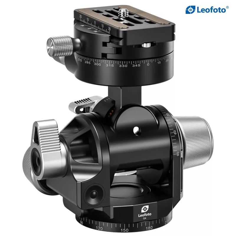 Leofoto G4 Pro Rótula con engranaje