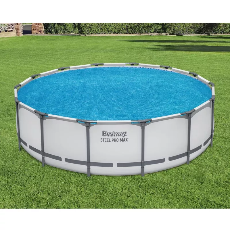 Bestway 29404 Cubierta solar para piscina con film de burbujas 427 cm Azul