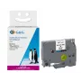 G&G Ninestar Cinta de satén compatible con Brother TZe-R231, 12mm x 4m, Rojo
