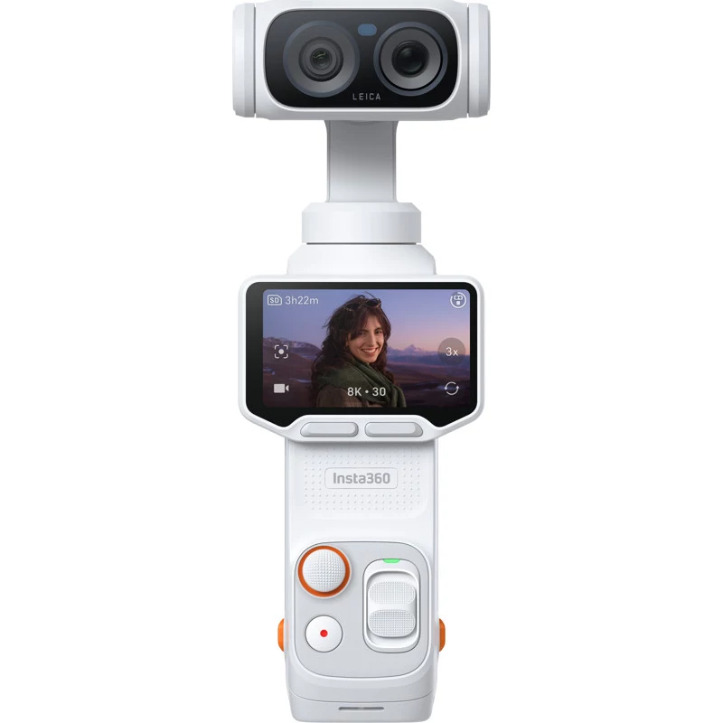 Insta360 Luna Ultra Standard Bundle Cámara gimbal de bolsillo, Stellar White (LUNA02)