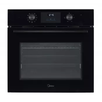 Midea MBO65M80M1-BK Horno eléctrico empotrable, 70L, pantalla táctil, Negro