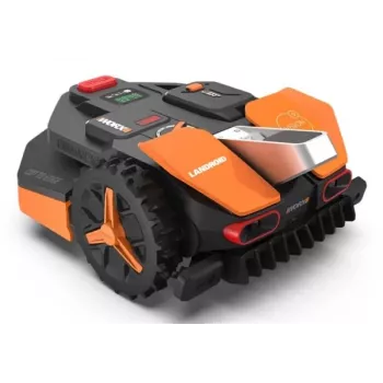 Worx Landroid WR202E robot cortacésped con navegación inteligente, 250 m², Cut-to-Edge, 20-50 mm, Wi-Fi y Bluetooth, sensor de lluvia, 20V PowerShare