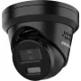 Hikvision cámara de red turret 8 MP 4K UHD con AcuSense y Smart Hybrid Light, distancia focal fija de 2,8 mm, negra