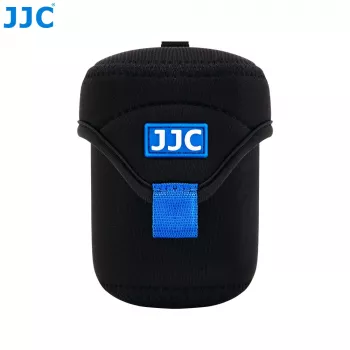 JJC SB6587 bolsa de objetivo Deluxe para objetivos compactos (65x78mm, negra)