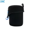 JJC SB6587 bolsa de objetivo Deluxe para objetivos compactos (65x78mm, negra)