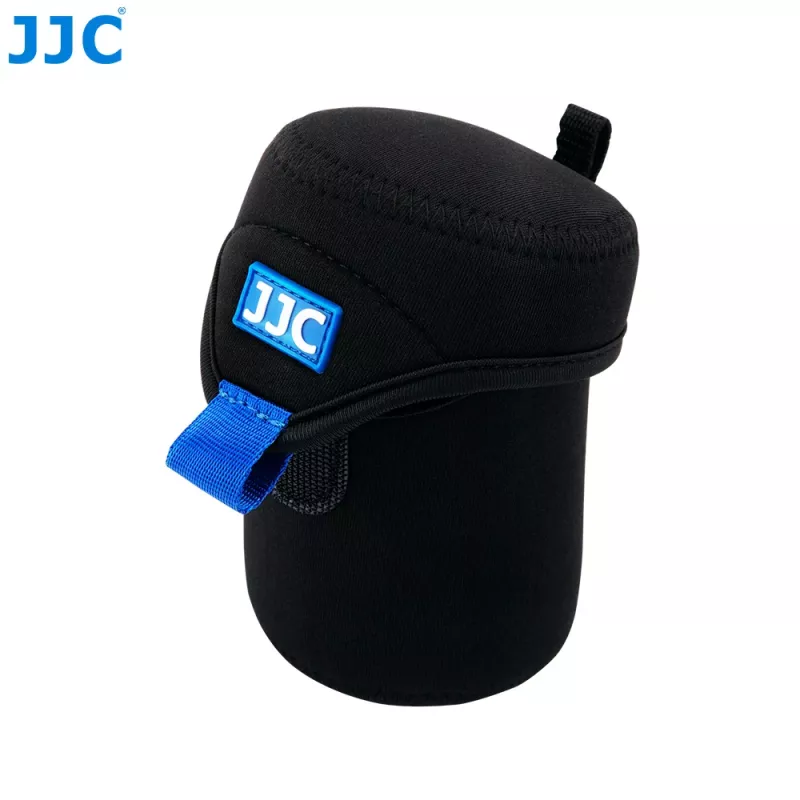 JJC SB6587 bolsa de objetivo Deluxe para objetivos compactos (65x78mm, negra)