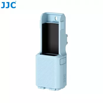 JJC funda protectora 2 en 1 y soporte magnético para DJI Osmo Pocket 4 / 3 - azul