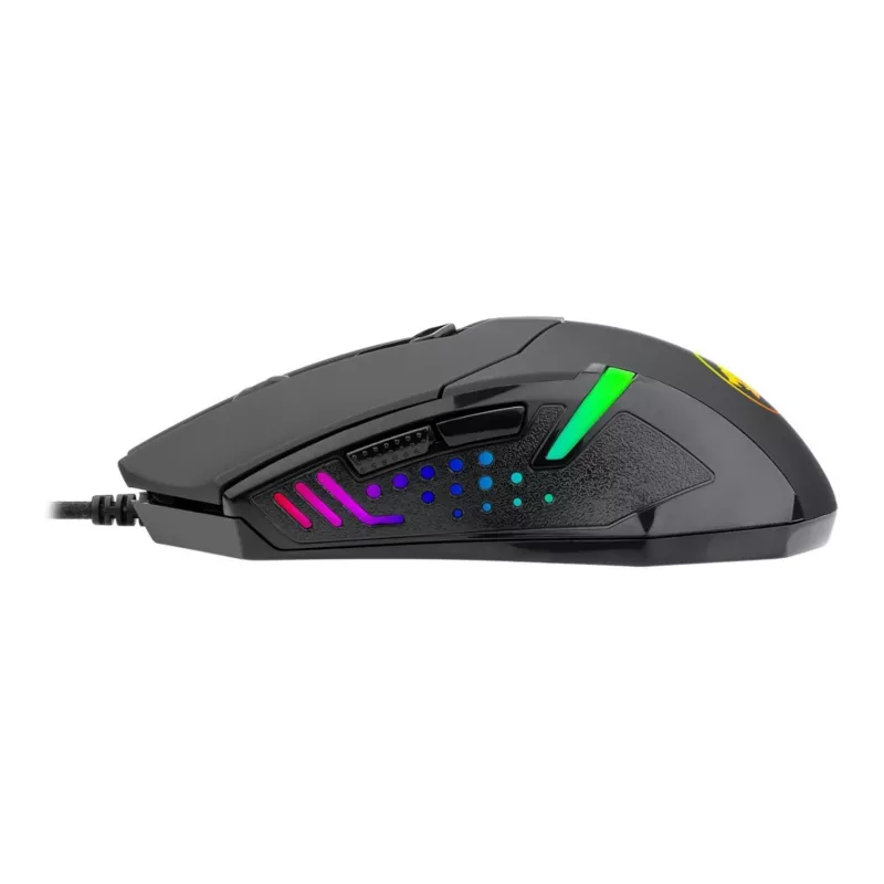 REDRAGON CENTROPHORUS ratón gaming RGB 7200DPI - negro