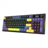 Redragon K725LBY-RGB-PRO Glintstone teclado mecánico inalámbrico gaming 75% (tri-modo, hot-swappable Red Switches)
