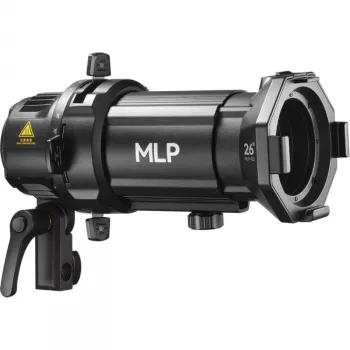 Adaptador de proyección Godox MLP26K para serie ML (montura Godox, objetivo de 26mm)
