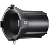 Adaptador de proyección Godox GP26K con 6 gobos