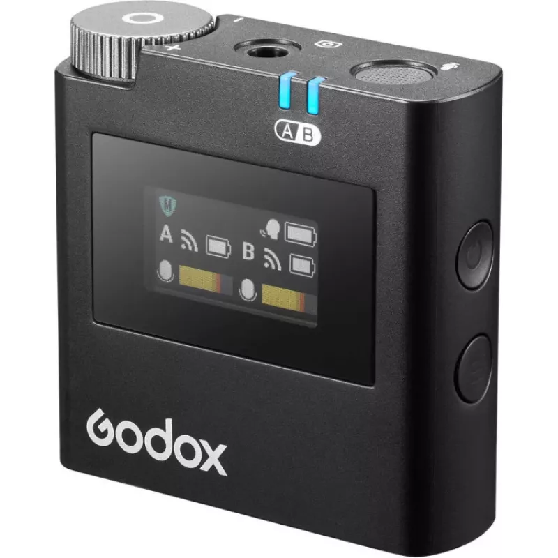 Sistema de micrófono inalámbrico Godox Virso S M1 2,4 GHz para cámaras Sony