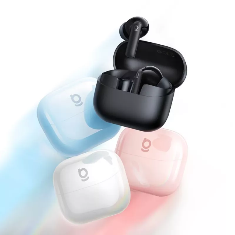 Auriculares inalámbricos TWS Baseus Bass EP10 con cancelación activa de ruido - Negro