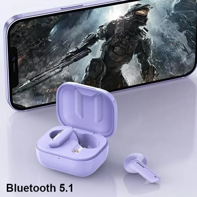 Auriculares True Wireless Stereo AWEI T36 TWS+ Bluetooth 5.1 con estuche de carga - Verde