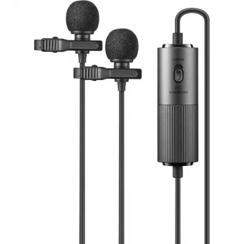 Godox LMD-40C Micrófono lavalier dual 4m