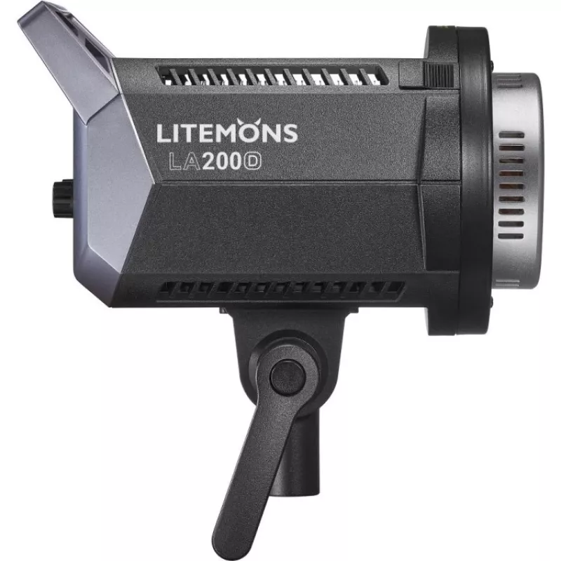 Godox Litemons LA200D K2 Set de 2 focos LED monolight de luz día con softbox, trípodes y bolsa de transporte