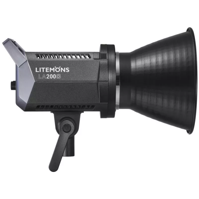 Godox Litemons LA200D K2 Set de 2 focos LED monolight de luz día con softbox, trípodes y bolsa de transporte