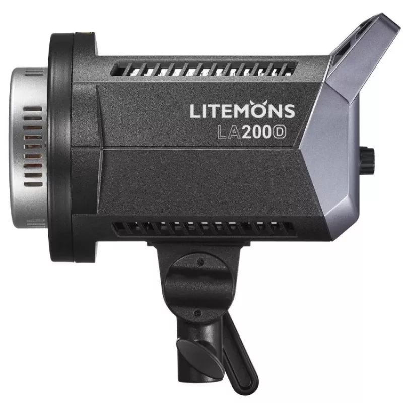 Godox Litemons LA200D K2 Set de 2 focos LED monolight de luz día con softbox, trípodes y bolsa de transporte