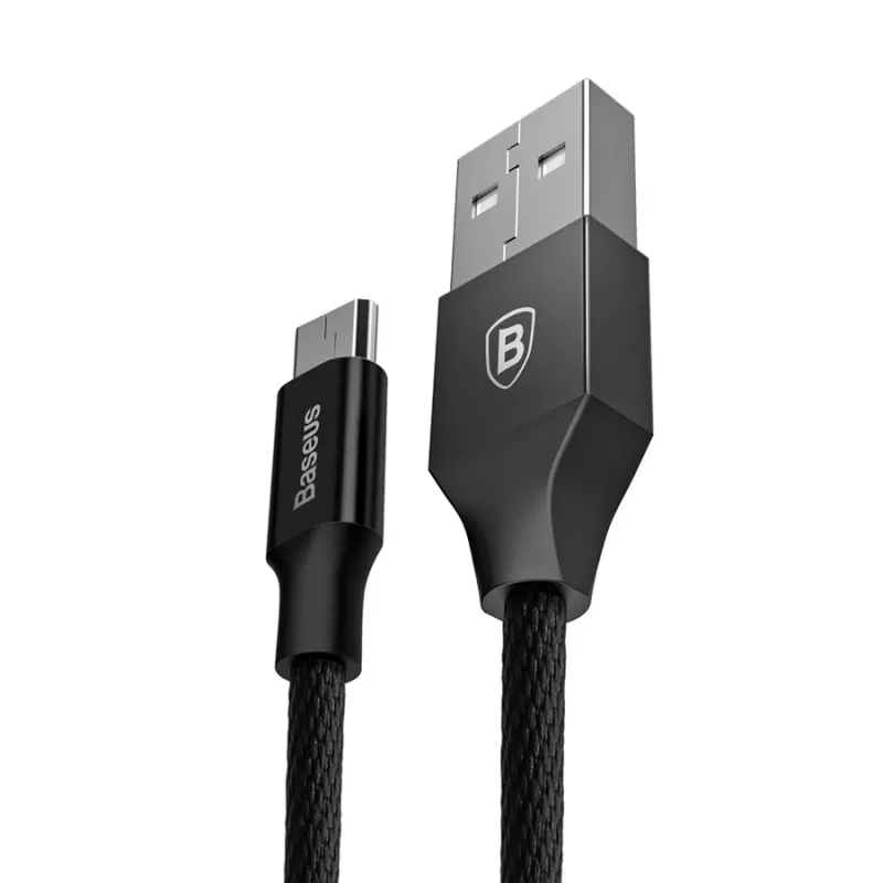 Baseus Yiven Cable USB-A a Micro-USB 1,5 m 2 A negro