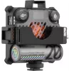Zhiyun M20 Combo 20W set de luz LED de vídeo bicolor con RGB, mini trípode, difusor, grid y barndoors