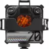 Zhiyun M20 Combo 20W set de luz LED de vídeo bicolor con RGB, mini trípode, difusor, grid y barndoors