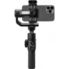 Estabilizador gimbal de 3 ejes para smartphone Zhiyun C030124ABR1 con luz de relleno integrada, Bluetooth 5.0, batería de 2600 mAh, hasta 25 h de autonomía, compatible con smartphones de 50-90 mm, negro