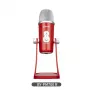 Micrófono de condensador USB BOYA BY-PM700R con patrones polares omnidireccional, cardioide, bidireccional y estéreo, salida de auriculares de 3,5 mm, control de volumen, botón de silencio y trípode de mesa integrado