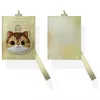 Nimmy Big EyedPet 2.0 Cat Tarjetero, Caqui