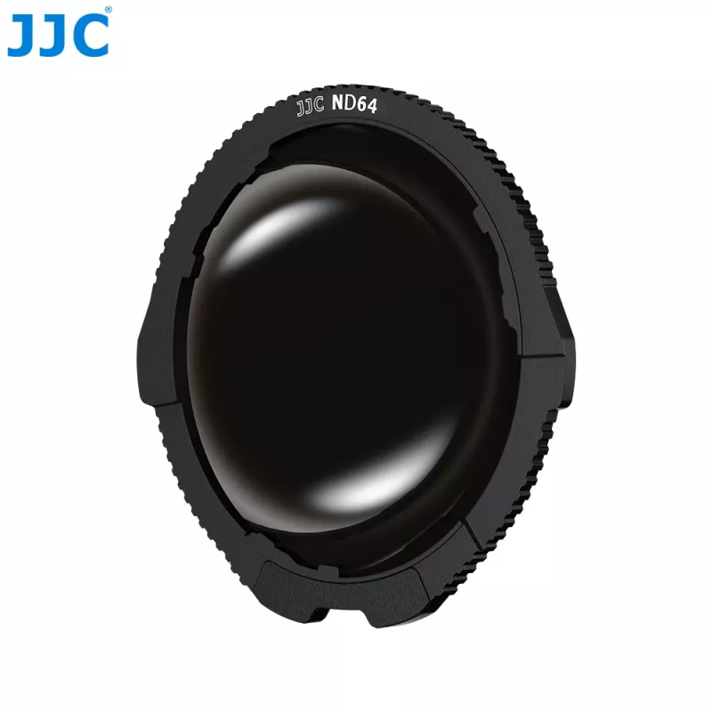 JJC TLP-X5ND64 Filtro ND64 pack de 2 para Insta360 X5, vidrio templado, multicapa