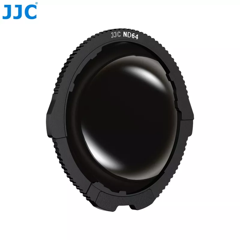JJC TLP-X5ND64 Filtro ND64 pack de 2 para Insta360 X5, vidrio templado, multicapa