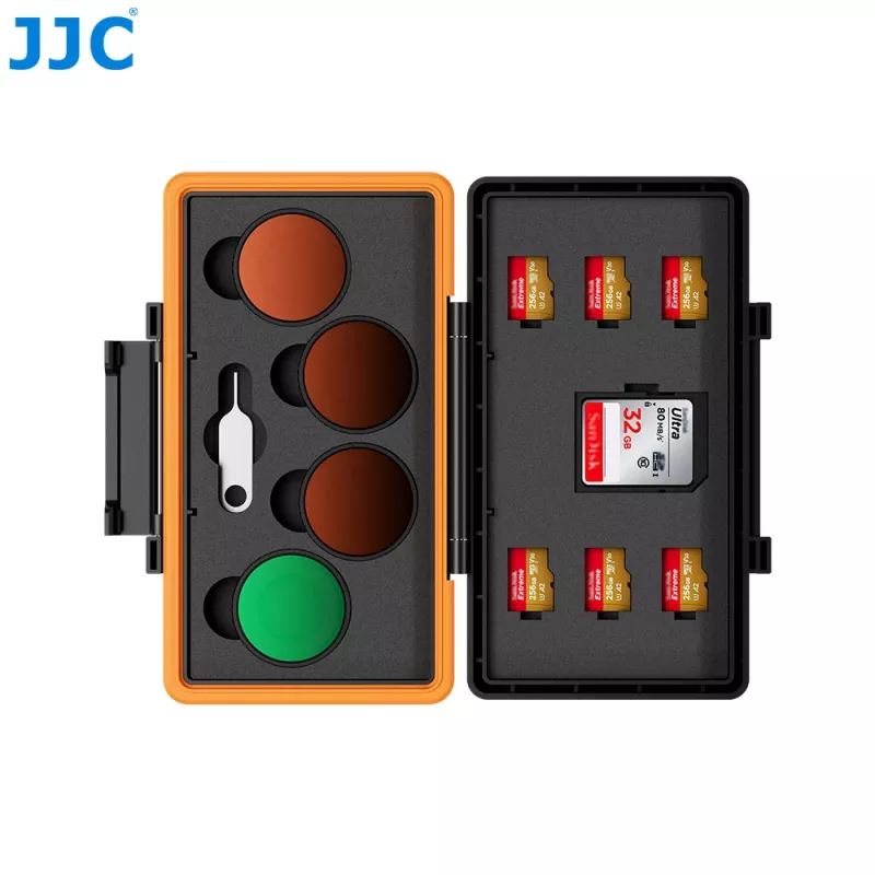 JJC JCR-NOST Estuche para filtros y tarjetas de memoria para DJI Osmo Nano