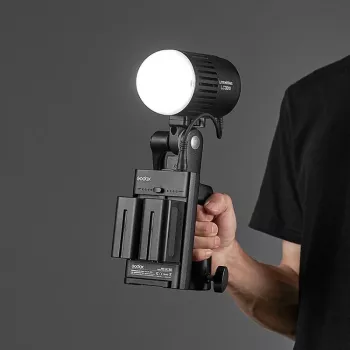 Set de accesorios Godox ML-AK para luces LED serie ML (cúpula difusora, difusor de silicona, mini reflector, panal de abeja, filtros de color)