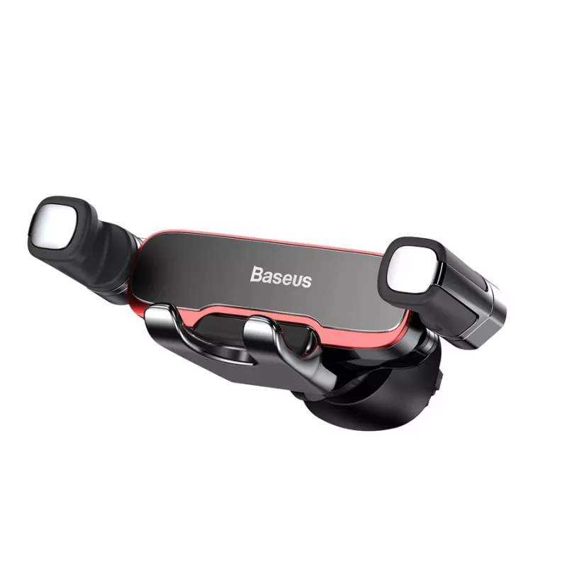 Soporte de rejilla de ventilación para coche con gravedad lateral Baseus - Negro