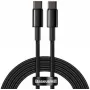 Cable USB-C a USB-C Baseus Tungsten Gold 100W PD 2m Negro