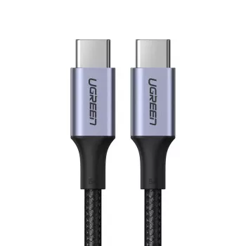 Cable USB-C a USB-C UGREEN 100W 5A Negro 1,5m